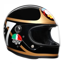 AGV Helmets AGV X3000 Modern 2019 Retro Legends Bullitt Motorcycle Helmet