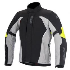 5% Off Alpinestars ARES Gore-tex Black/Grey/Fluo Motorbike Touring Jacket Alpinestars Jackets