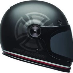 BELL BULLITT SE INDEPENDENT Black Retro/Classic Motorcycle Helmet