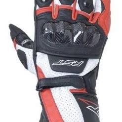 RST Delta 3 CE RED Motorbike/Scooter Leather/Carbon Gloves Cheap RST Clothing