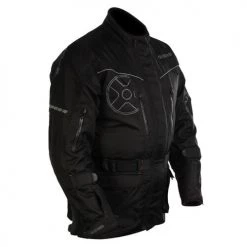 Oxford STOCKHOLM Black Textile Waterproof Motorbike Touring Thermal Jacket S-5XL Oxford Products
